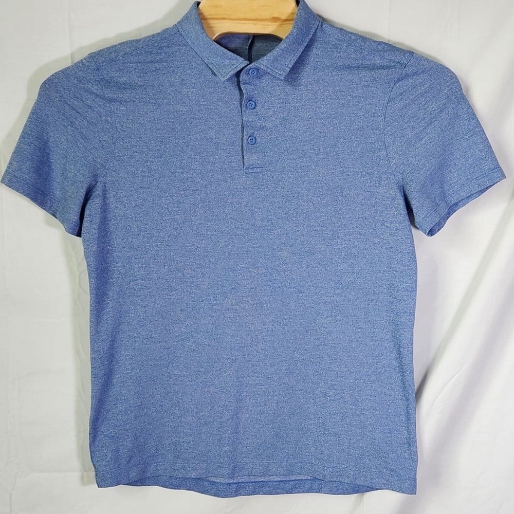 Lululemon Evolution Polo Short Sleeve Blue